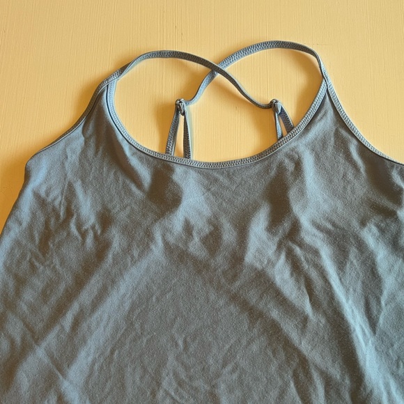 LAKE Pima Cotton Pajama Set Shorts Blue Ruffles Large - Picture 4 of 9